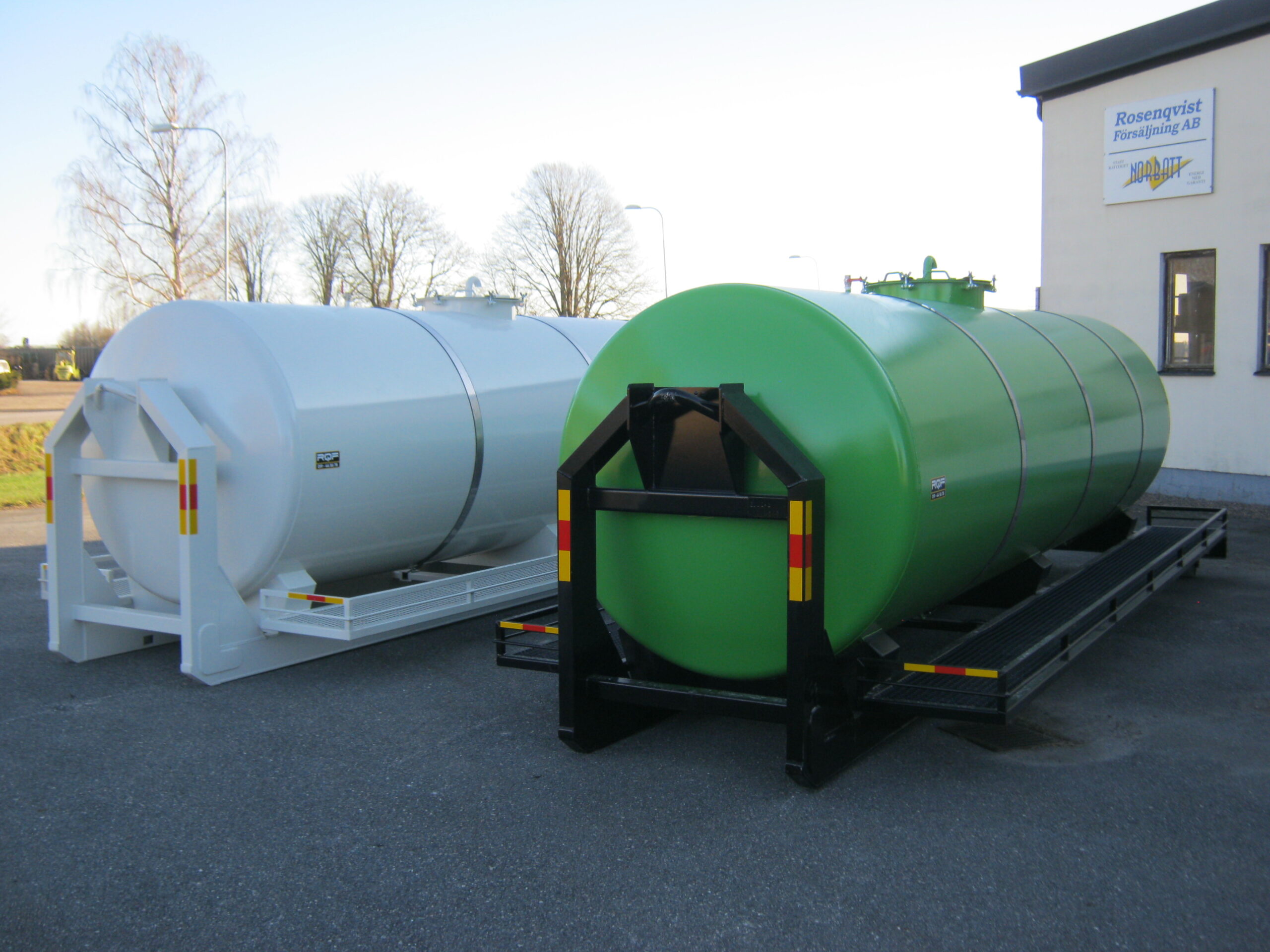 RQF Vattentank 12m³ 6m x 1.6 Ø